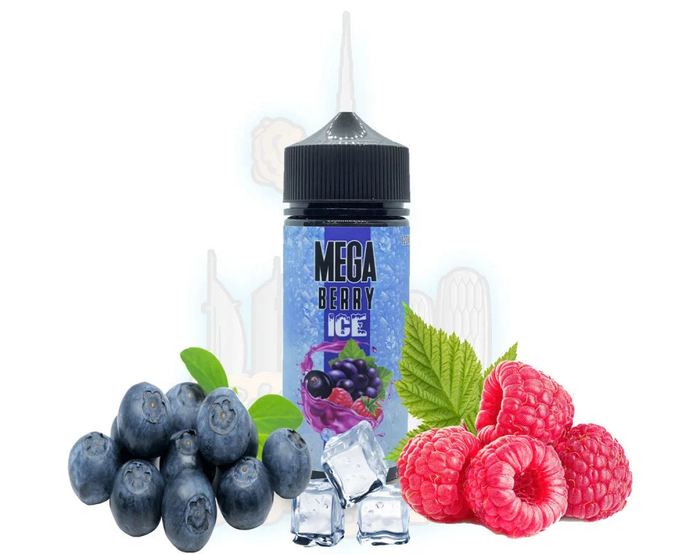 نكهة فيب ميجا بيري ايس توت مشكل - 120 مل - Mega Berry Ice