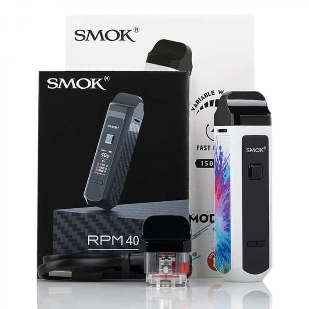 RPM40 KIT Smok جهاز سحبة شيشة ار بي ام 40 سموك سموك SMOK