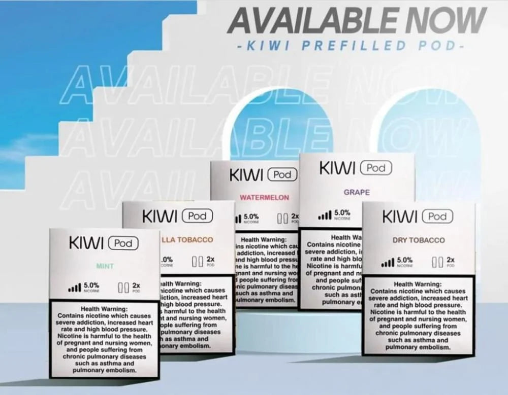 بودات كيوي معبأة KIWI Prefilled Pod