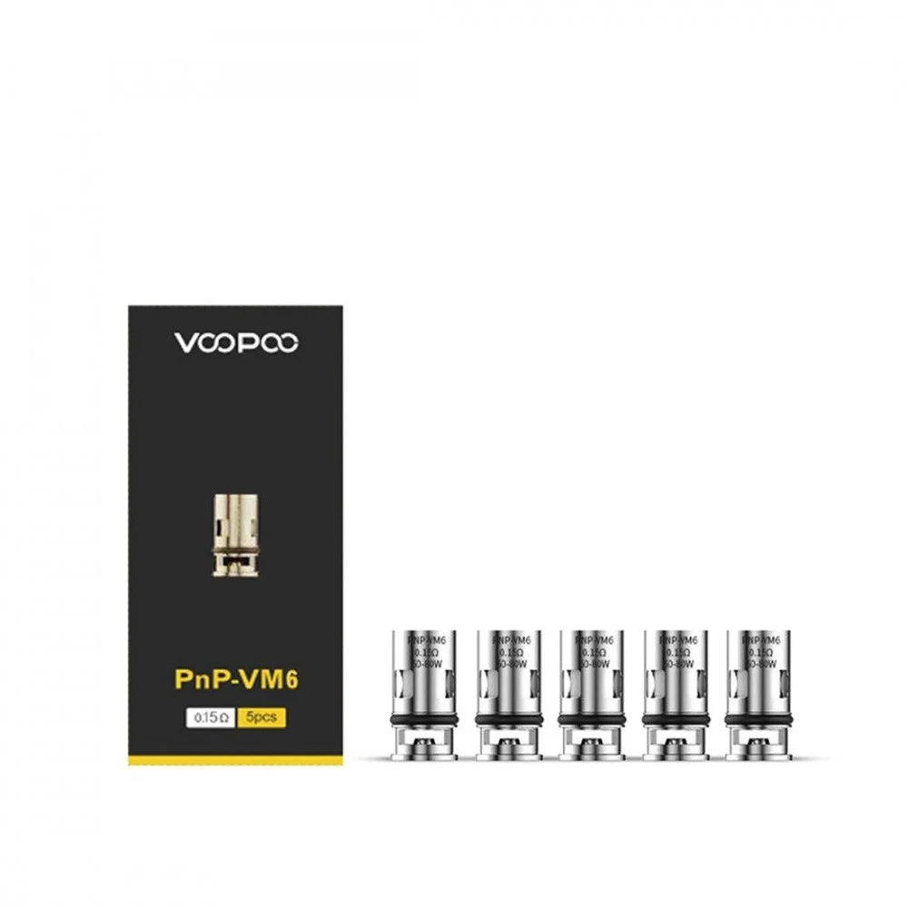 كويلات دراق اس و دراق اكس فوبو 0.15 Drag X Drag S Coils VOOPOO PnP VM6 فوبو VooPoo