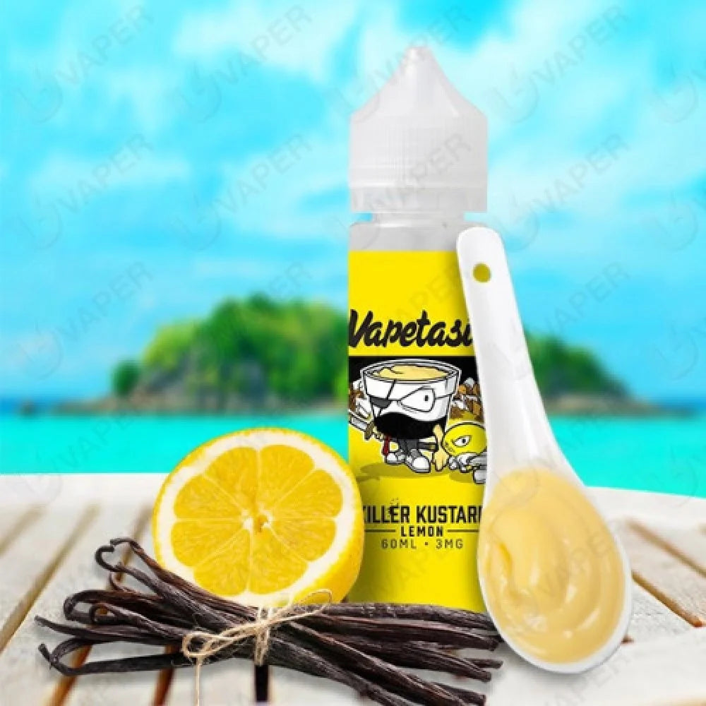 نكهة سولت سي في فانيلا كاسترد CV VANILLA CUSTARD