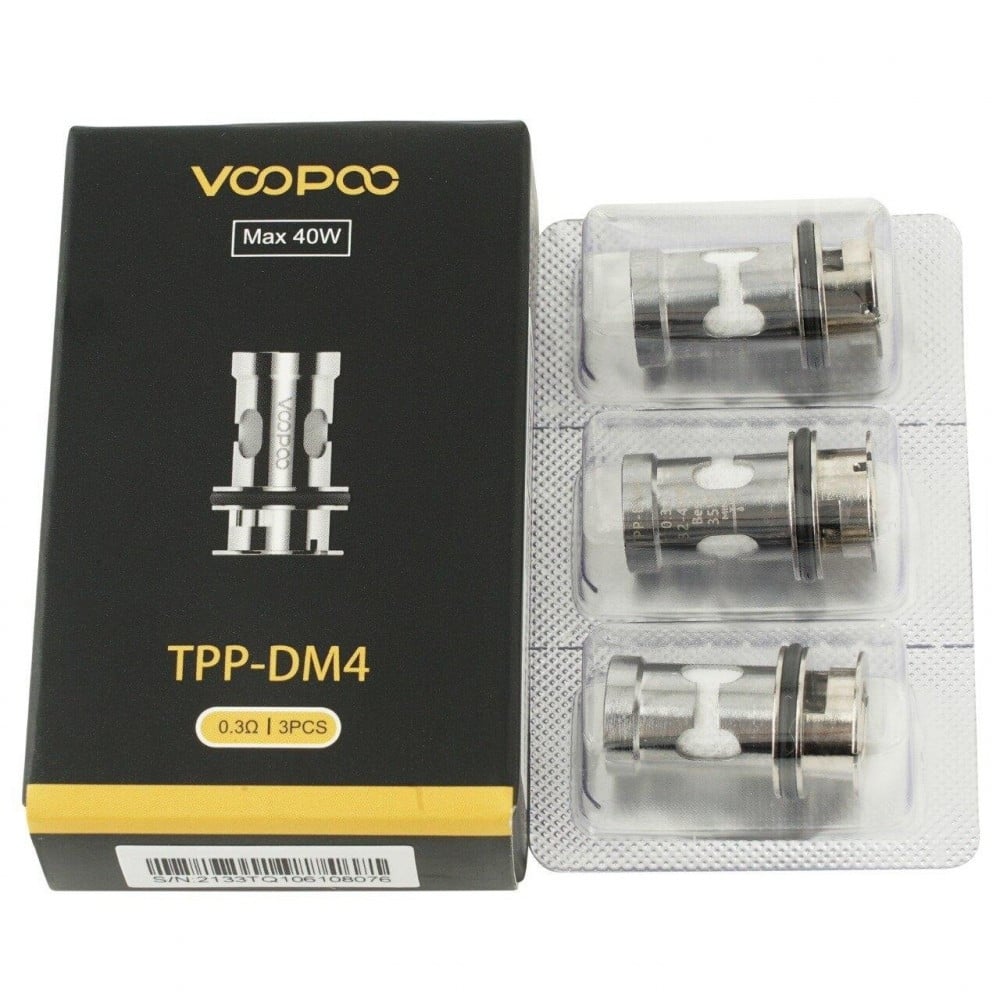 كويلات دراق اكس بلس و دراق 3 0.3 TPP - DM4 Voopoo Replacement Coils