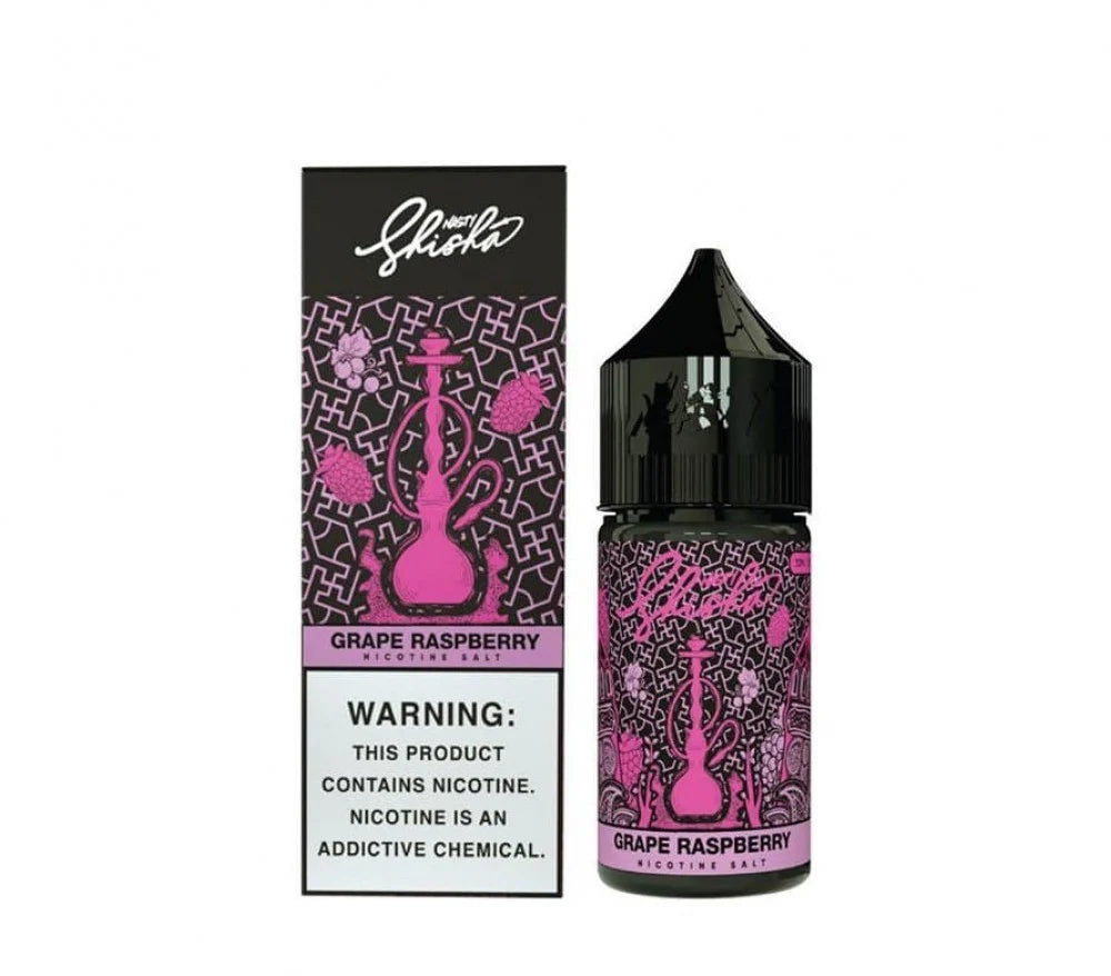 نكهة ناستي عنب توت الرائعة NASTY Shisha GRAPE RASPBERRY Salt ناستي Nasty Juice