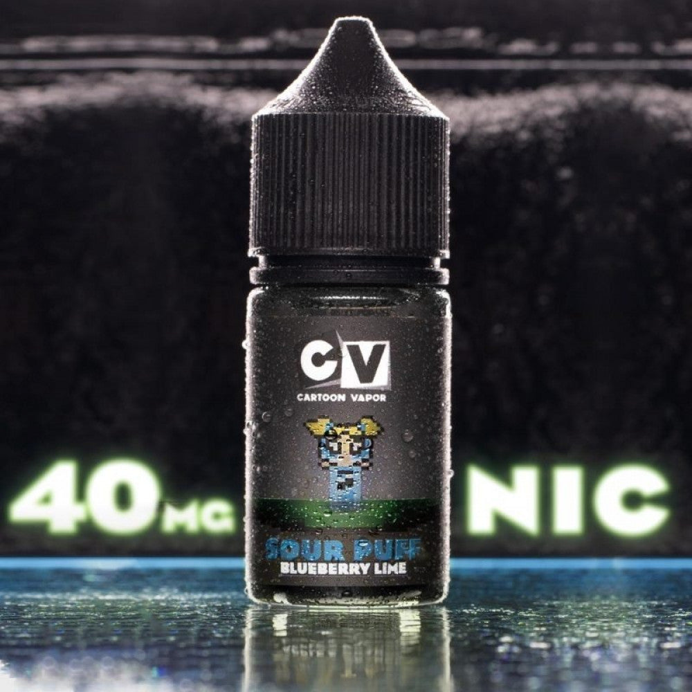 نكهة سولت التوت الأزرق مع الليمون سي في - CV BLUEBERRY LIME نكهات CV