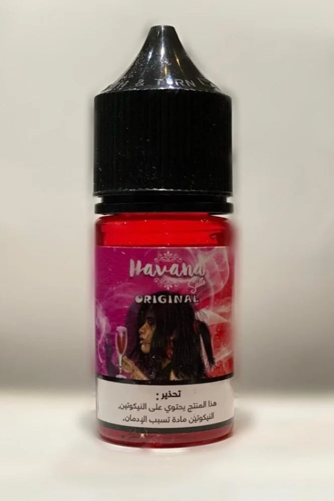 نكهة سولت هافانا الشهيرة Havana Salt عالم المزاج للفيب