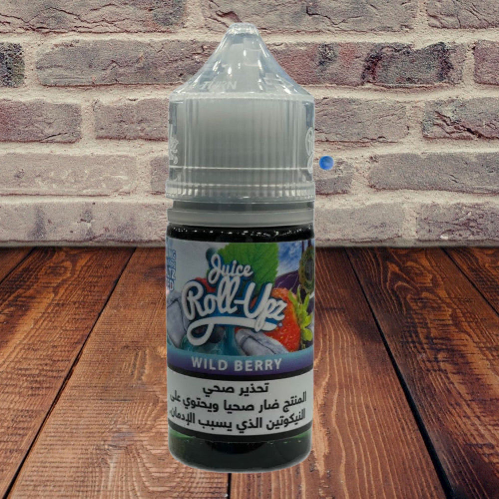 نكهة رول ابز مكس توت ايس سولت - Roll Upz WILD Berry ice Salt 30ml