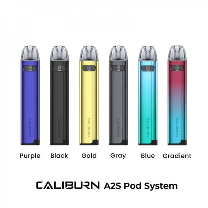 جهاز سحبة كاليبرن A2S اي تو اس من يو ويل Uwell Caliburn A2S Pod System Kit