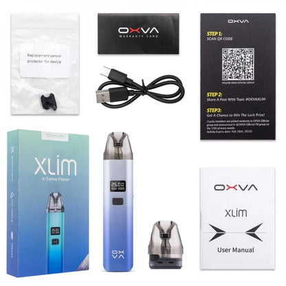 جهاز سحبة و شيشة اكسلم الاقوى من اوكسفا OXVA XLIM 25W POD KIT