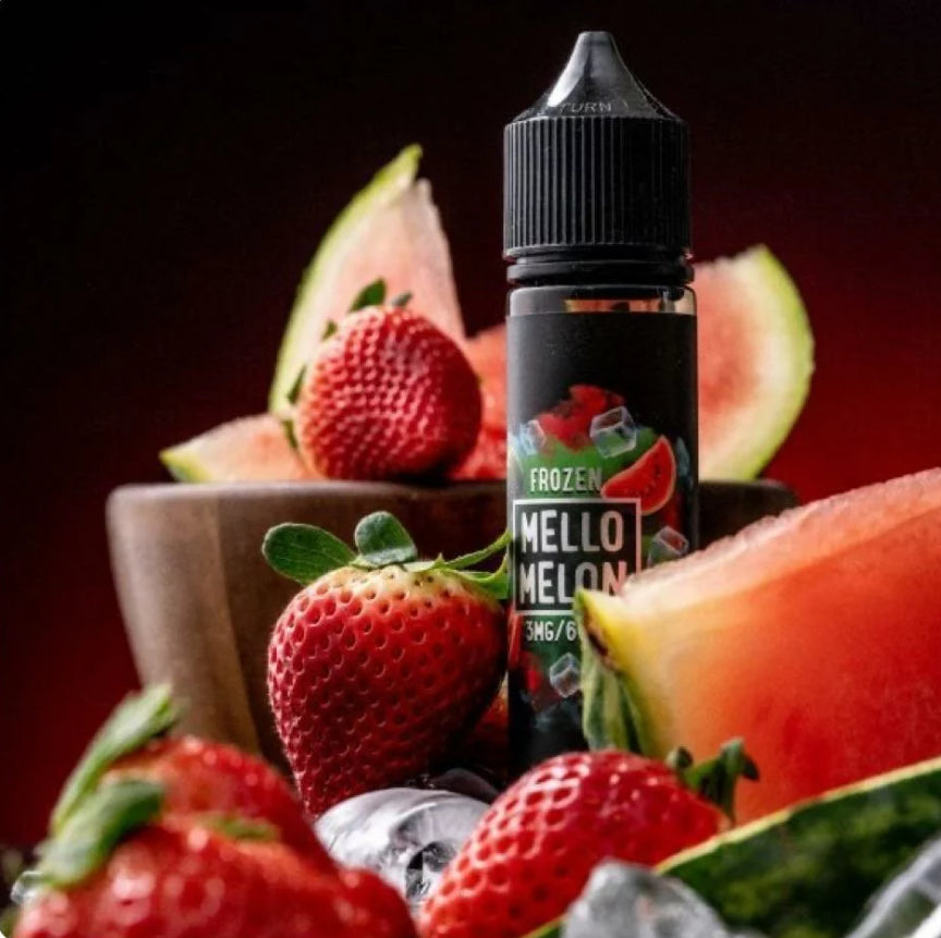 نكهة بطيخ توت بارد  Mello Melon FROZEN Vape ميلو ميلون فروزن سامز فيب SamsVape