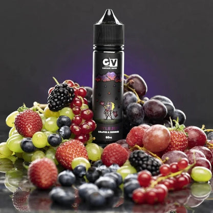 نهكة فيب  للعنب مع توت مشكل الرائعة CV – Beetle Juice – Grape & Berries نكهات CV