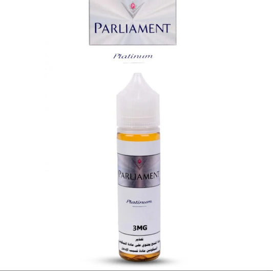 نكهة فيب دخان بارلمنت رصاصي 60 مل - PARLIAMENT PLATINUME 60ml