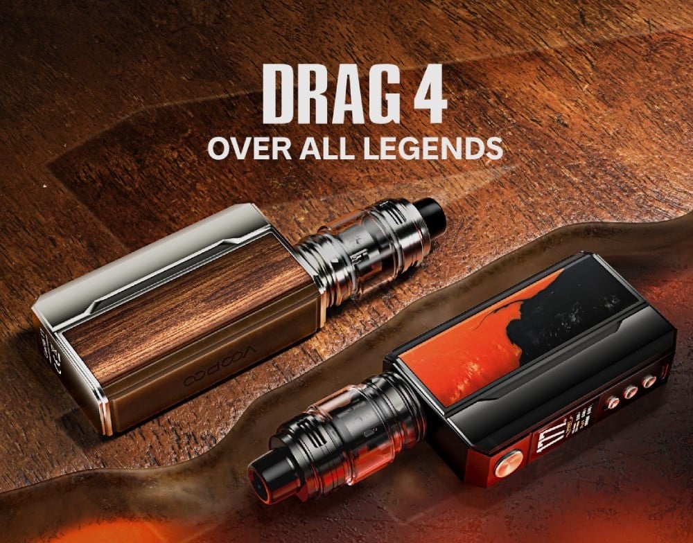 حهاز شيشة دراق 4 من فوبو 177 واط  VOOPOO DRAG 4 KIT 177W