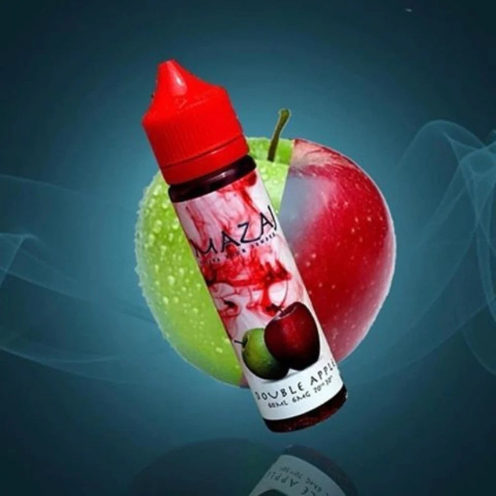 نكهة فيب مزاج معسل تفاحتين رهيبة MAZAJ Double Apple مزاج Mazaj