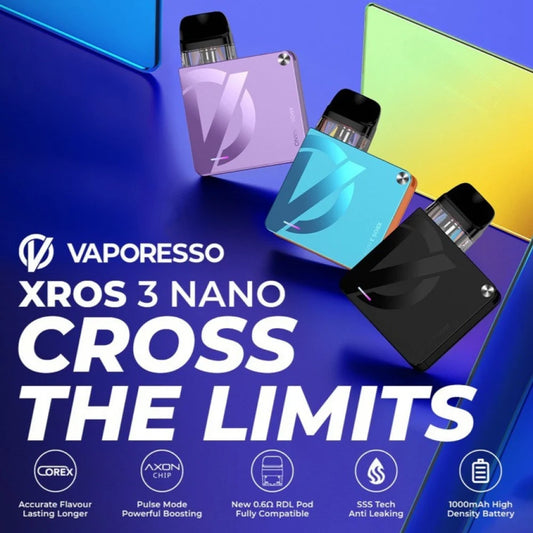 سحبة اكس روز 3 نانو Vaporesso XROS 3 Nano