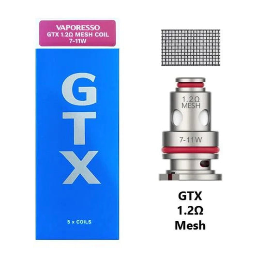 كويلات فابريسو تارجيت بي ام 80  Vaporesso GTX 1.2 Ω mesh coil