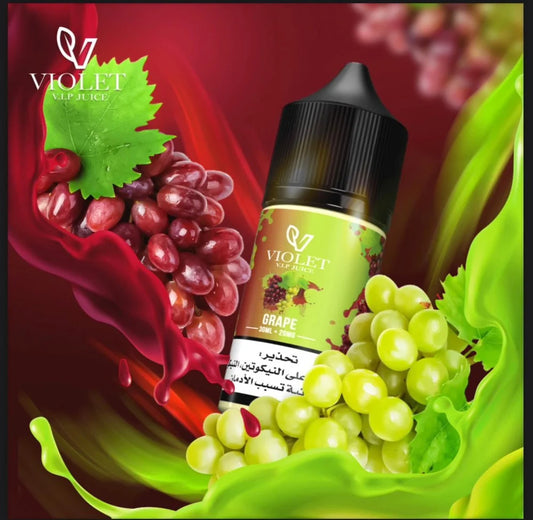 نكهة سولت عنب من فيوليت Grape By violet vape juice