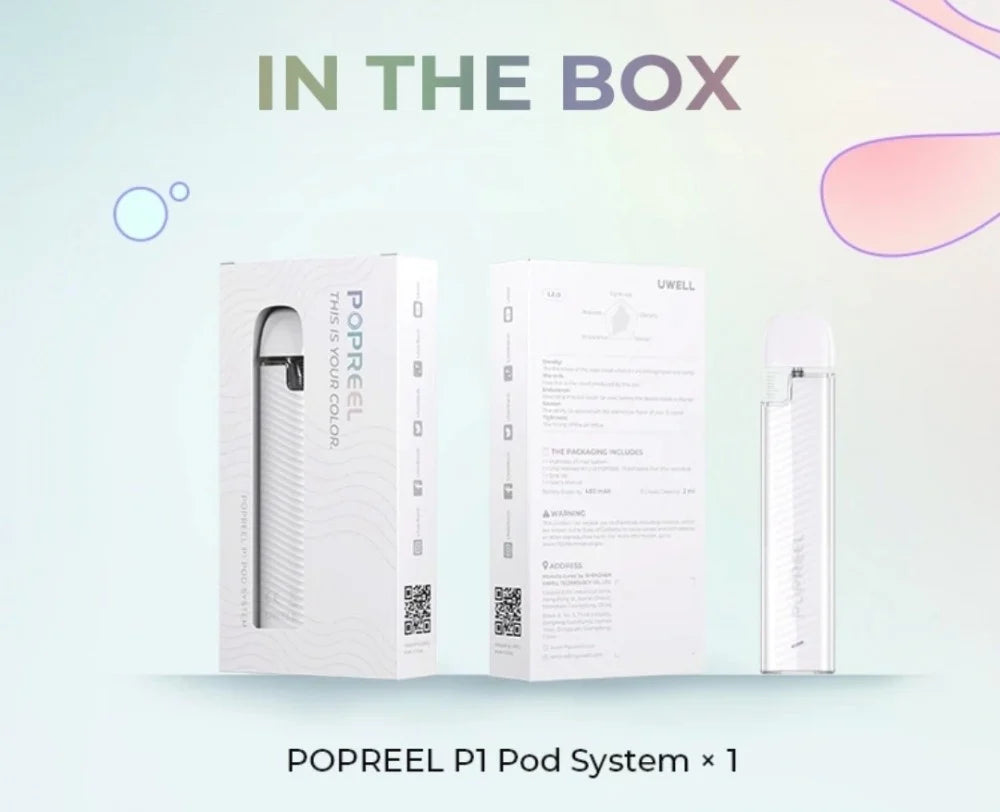 سحبة سيجارة بوبريل بي ون من يو ويل UWELL POPREEL P1 Pod System