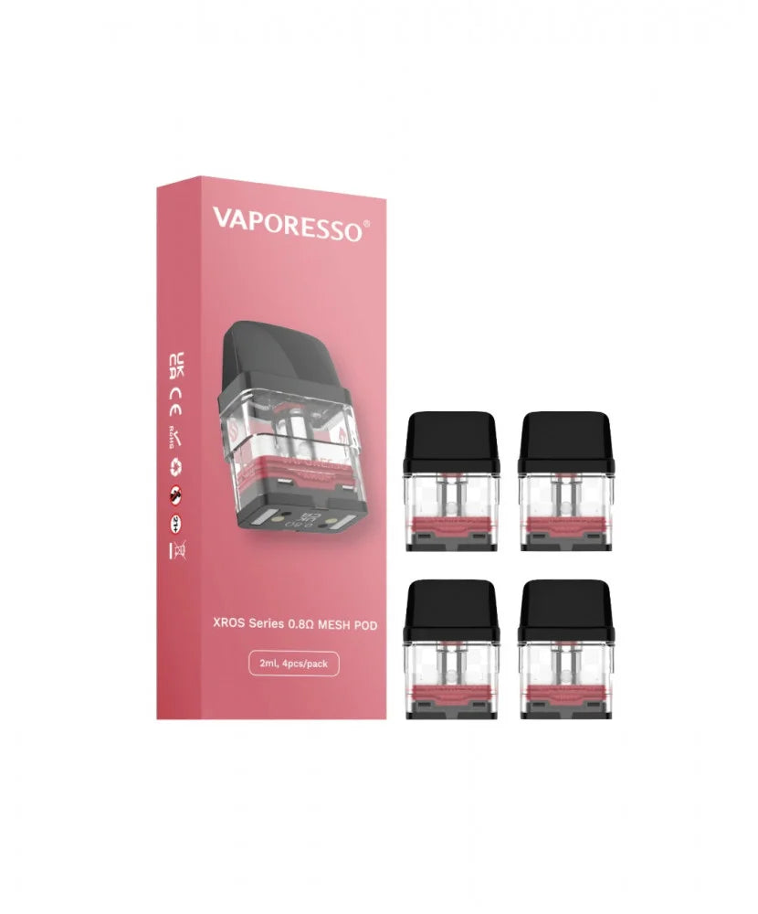 بودات كروس اكسروس من فابريسو  - 4 بودات - Vaporesso XROS Pods 4 pcs