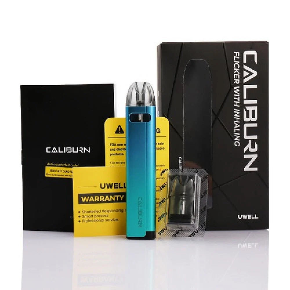 جهاز سحبة كاليبرن A2S اي تو اس من يو ويل Uwell Caliburn A2S Pod System Kit