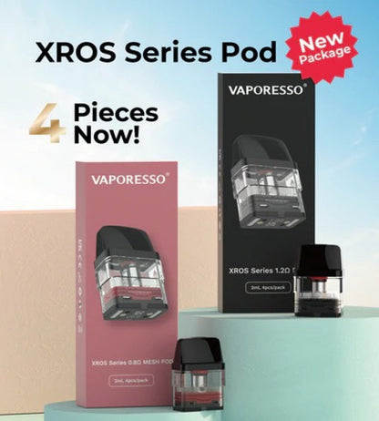 بودات كروس اكسروس من فابريسو  - 4 بودات - Vaporesso XROS Pods 4 pcs