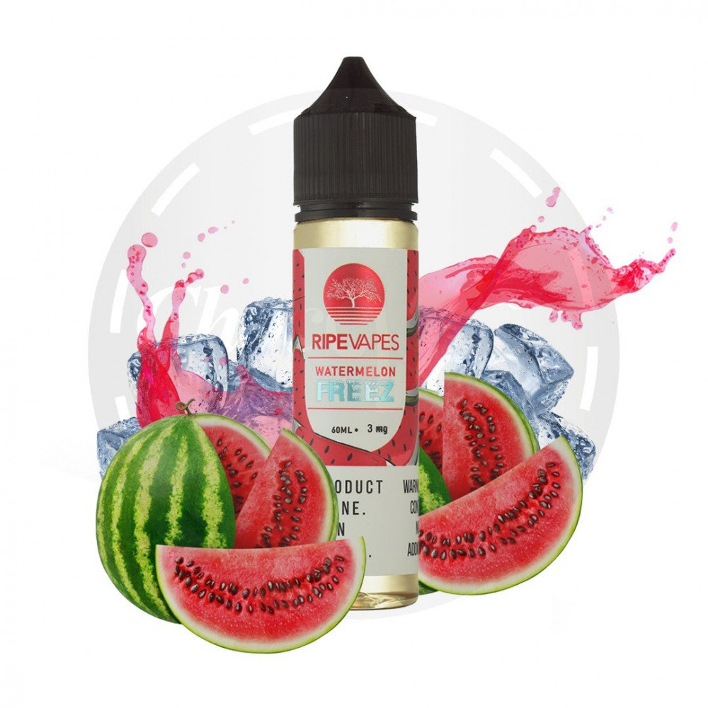 نكهة فيب بطيخ بارد من ريب فيب Ripe Vapes Watermelon Freez Vape