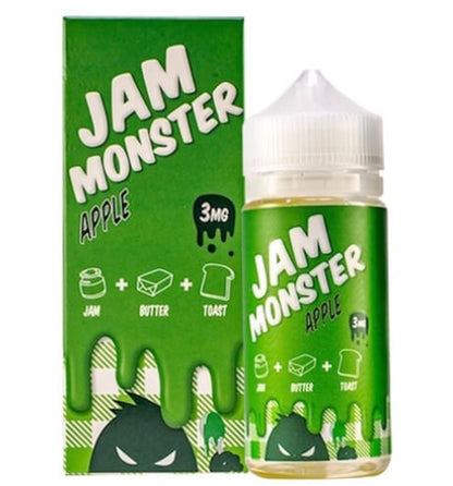 نكهة جام مونستر  مربى تفاح - JAM MONSTER Apple - 100ml