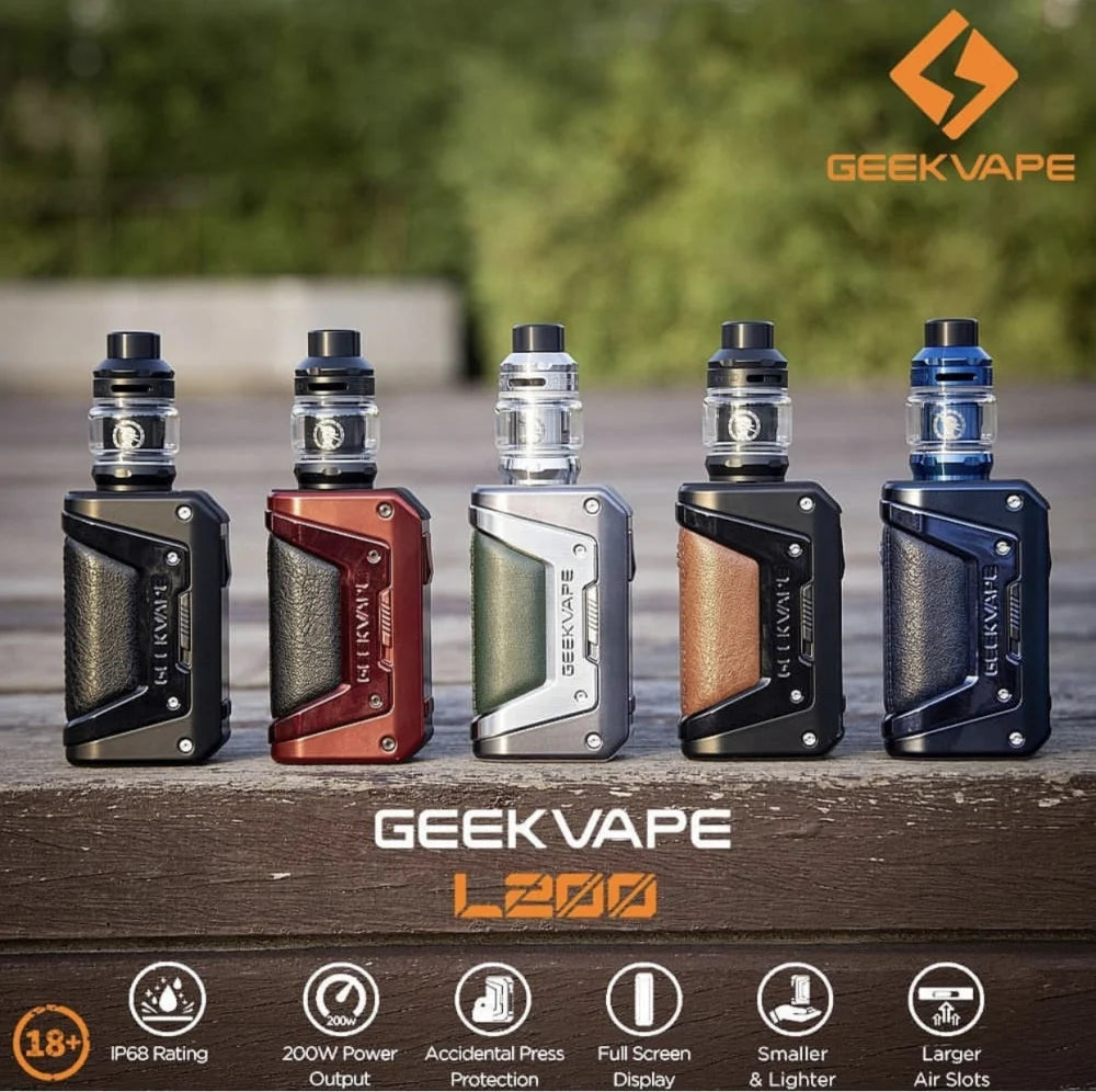 شيشة جيك فيب ال 200 ايجيس ليجند 2 إلى 200 GEEKVAPE AEGIS LEGEND 2 L200