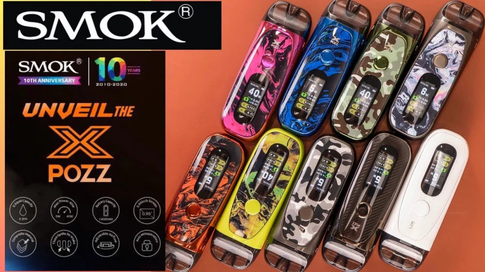 سحبة سموك بوز اكس كيت Smok Pozz X 40W Pod Kit