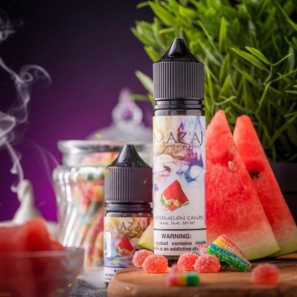 نكهة  فيب مزاج حلاوة بطيخ - MAZAJ Watermelon Candy - 60ML