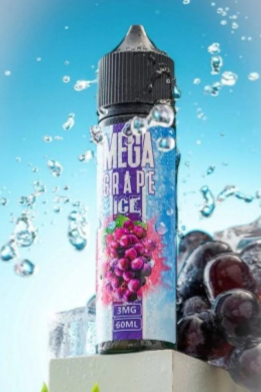 نكهة فيب ميجا عنب ايس  بارد- - Mega Grape Ice