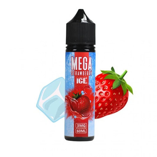 ميقا فراوله ايس Mega Strawberry Ice 60ml 3mg