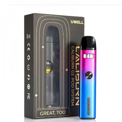 سحبة يو ويل كاليبرن جي 2 الجديدة - UWELL Caliburn G2 Pod System Kit