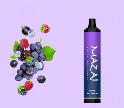 سحبة مزاج 5000 موشة ديمون عنب توت Mazaj 5000 Grape Raspberry