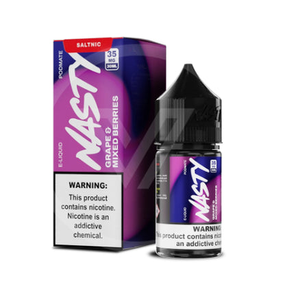 نكهة ناستي مود ميت عنب توت مشكل Nasty PodMate Grape & Mixed Berries