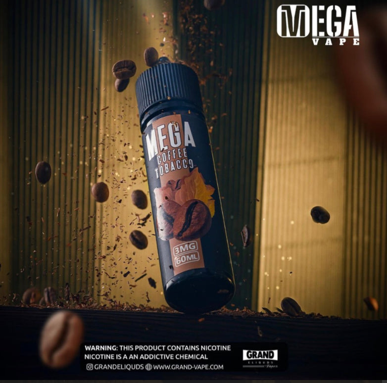 نكهة فيب ميجا كوفي توباكو  Mega Coffee Tobacco Vape