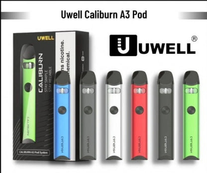 جهاز سحبة سيجارة كاليبرن اي 3 من يو ويل  Uwell CALIBURN A3