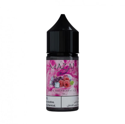 نكهة سولت مزاج معسل عنب توت ايس  MAZAJ Grape Raspberry ICE