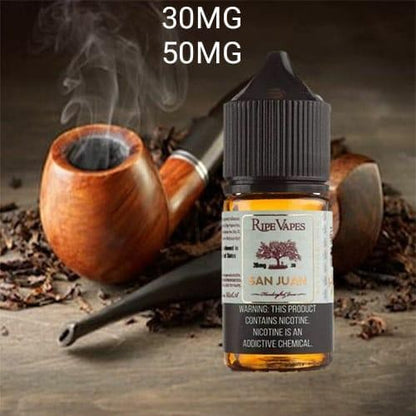 نكهة سيجار سان جوان من ريب فيب Ripe Vapes San Juan Salt