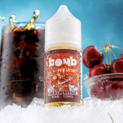 نكهة بومب كولا كرز ايس BOMB Cola Cherry Ice Salt