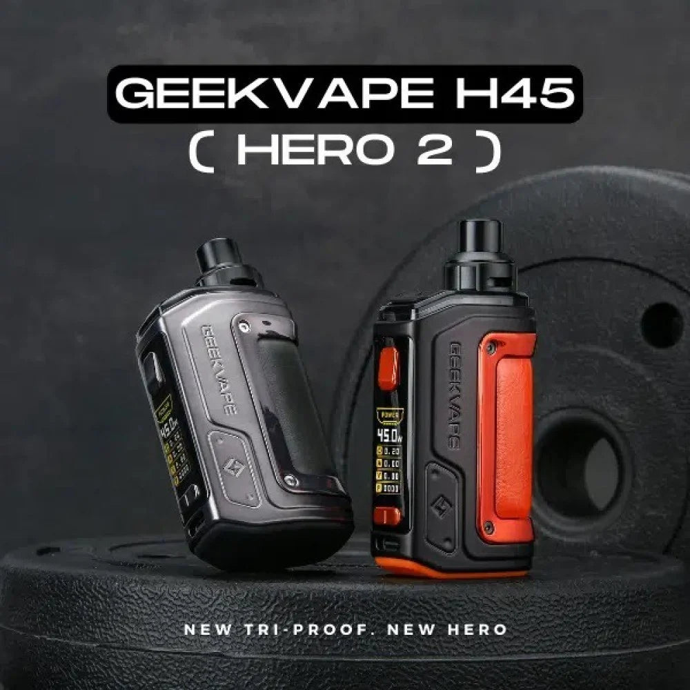 شيشة و سحبه جيك فيب اتش 45 كلاسيك ايجست هيرو   GEEKVAPE H45 Aegis Hero 2 Classic