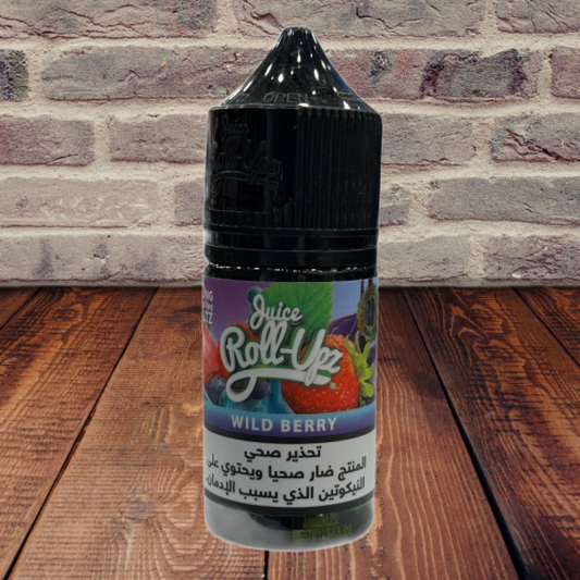 نكهة رول ابز مكس توت سولت - Roll Upz Wild Berry Salt 30ml