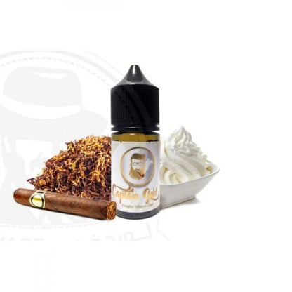 نكهة كابتن قولد كريمة توباكو سيجار سولت نيكوتين Captain gold Creamy Tobacco Cigar Salt