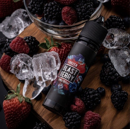 نكهة فيب انفجار التوت القوية بلاست بيري بارد Blast Berry FROZEN Vape سامز فيب SamsVape