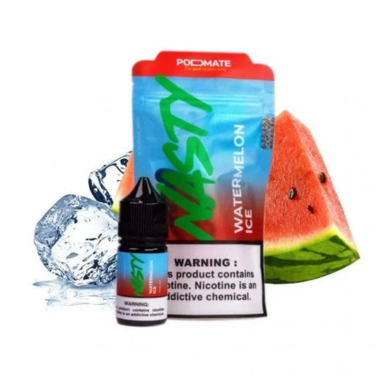 نكهة ناستي مود ميت بطيخ بارد Nasty PodMate Nic Salt - Watermelon Ice