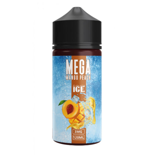 نكهة فيب ميجا مانجو خوخ بارد 120 مل  Mega Mango Peach Ice Vape