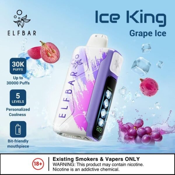 الف بار ايس كينق 30000 سحبة - ELFBAR ICE KING