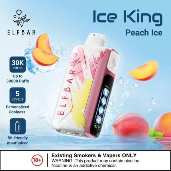 الف بار ايس كينق 30000 سحبة - ELFBAR ICE KING