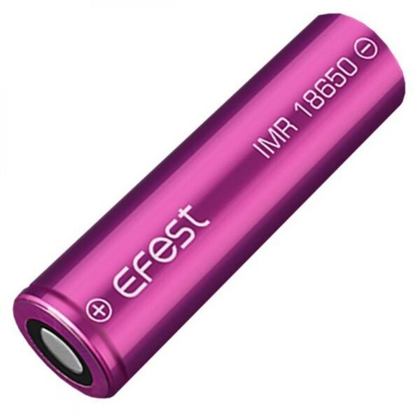 بطارية شيشة الكترونية بطارية ايفست EFEST IMR 18650 battery 3000mAh 35A بطارية شيشة الكترونية بطارية ايفست EFEST IMR 18650 battery 3000mAh 35A