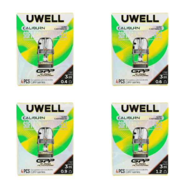 بودات بديلة Uwell Caliburn GPP لأجهزة G3 و G4 و G5