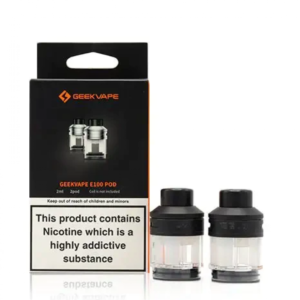 بودات جيك فيب اي 100 Geekvape E100 Pod سعة 4.5 مل بودات جيك فيب اي 100 Geekvape E100 Pod سعة 4.5 مل